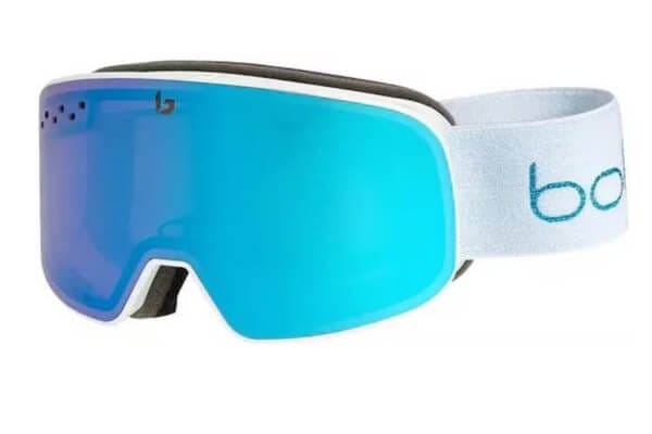 laskettelulasit BOLLÉ NEVADA SMALL WHITE METAL BLUE M